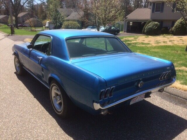 1967 Blue Ford Mustang Coupe