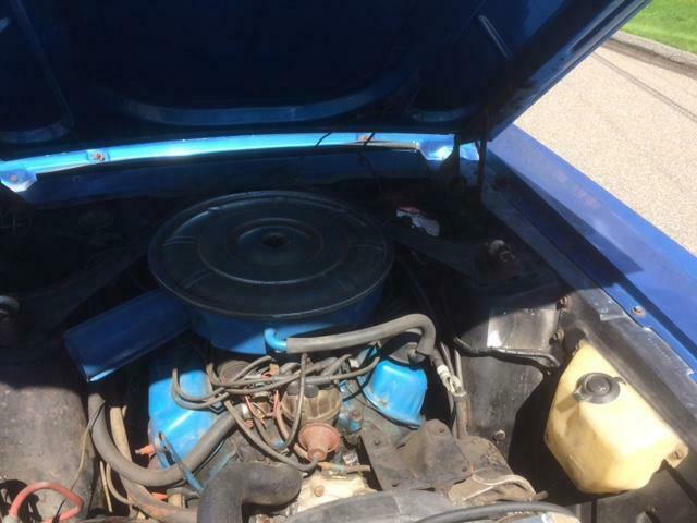 1967 Blue Ford Mustang Coupe