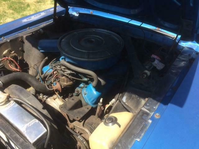 1967 Blue Ford Mustang Coupe