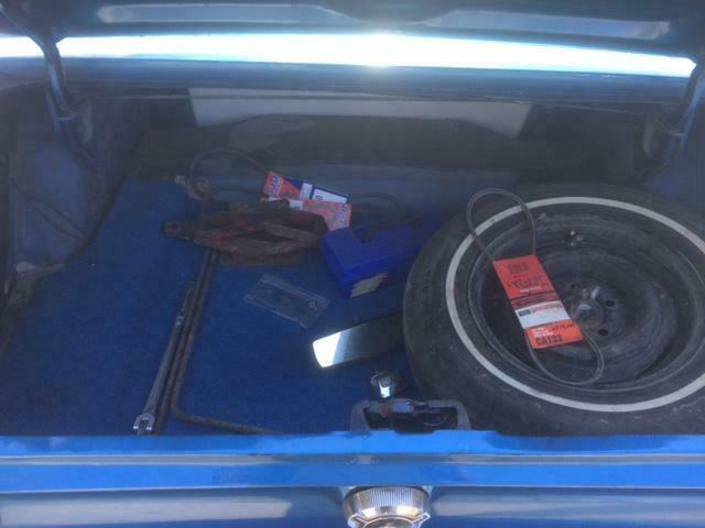 1967 Blue Ford Mustang Coupe