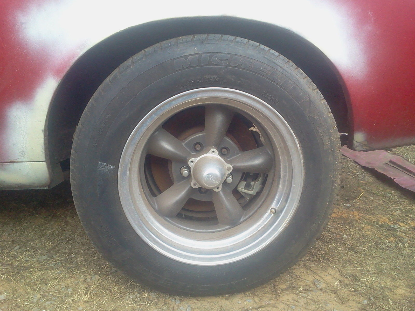 1967 Red Ford Mustang Coupe
