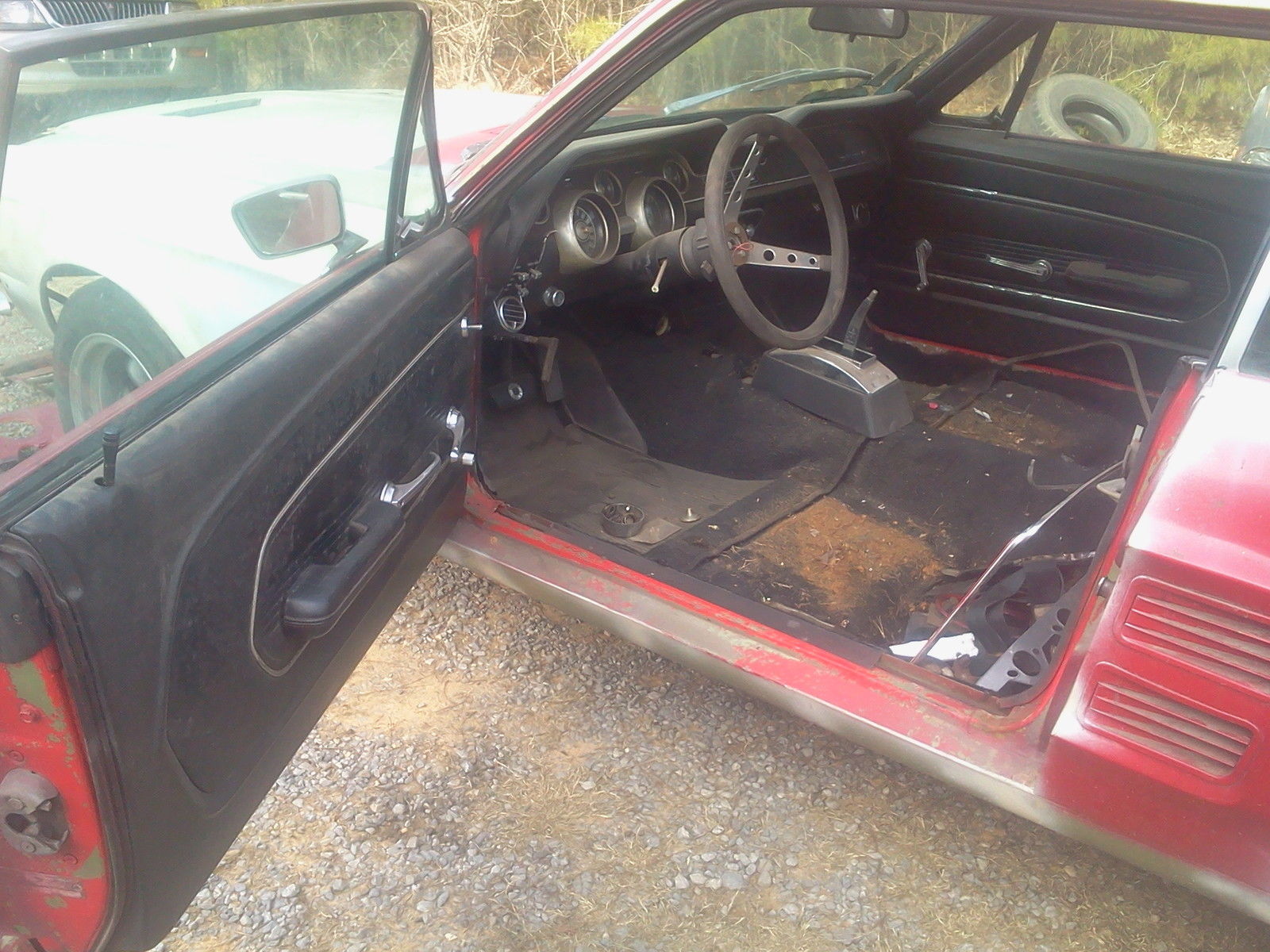1967 Red Ford Mustang Coupe