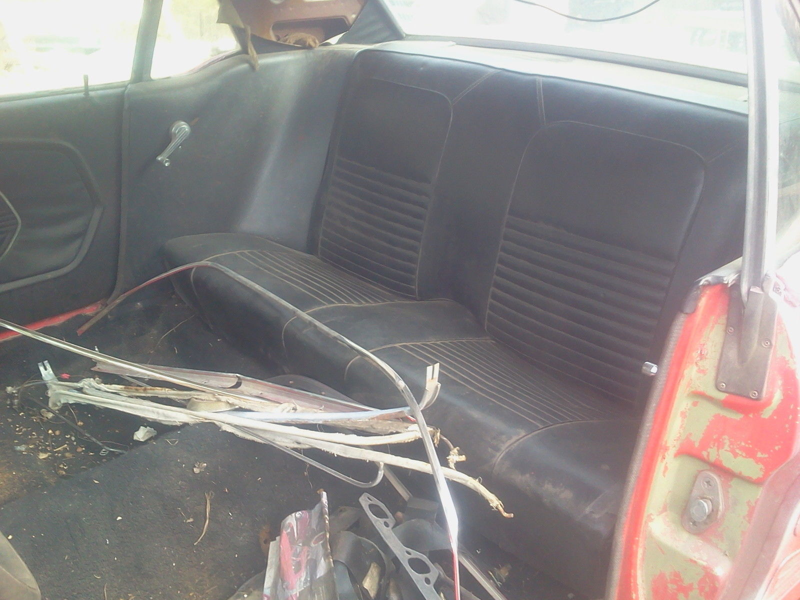 1967 Red Ford Mustang Coupe