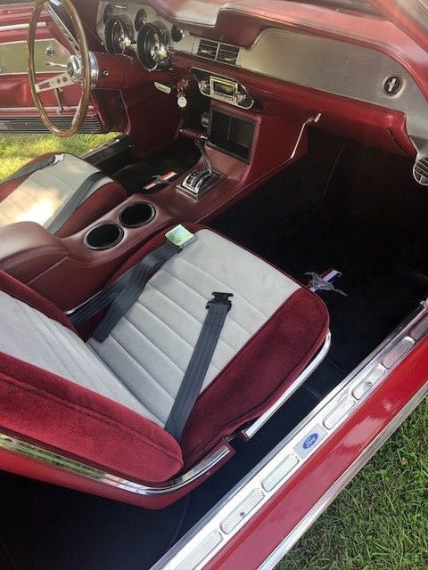 1967 Red Ford Mustang Coupe