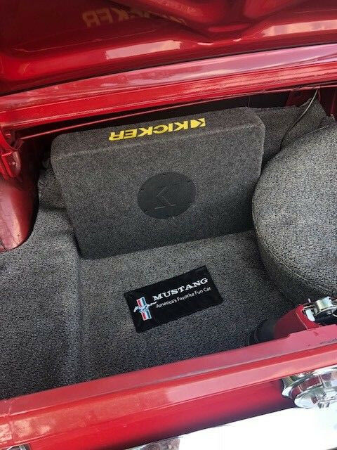 1967 Red Ford Mustang Coupe