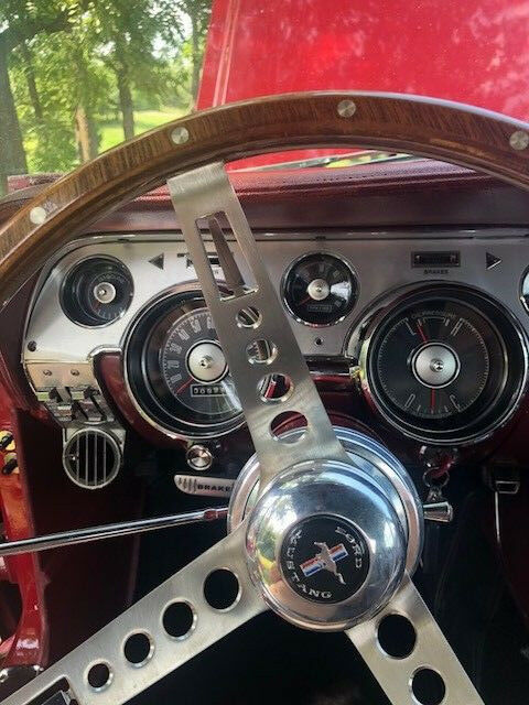 1967 Red Ford Mustang Coupe