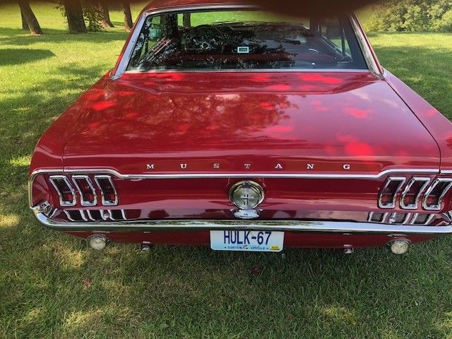 1967 Red Ford Mustang Coupe