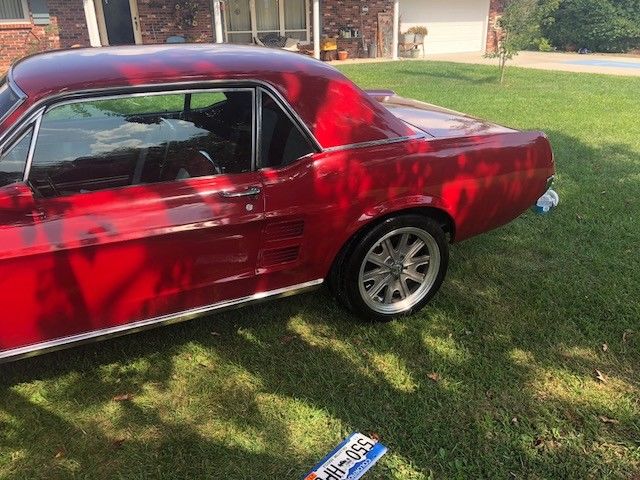 1967 Red Ford Mustang Coupe