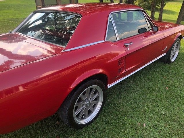1967 Red Ford Mustang Coupe