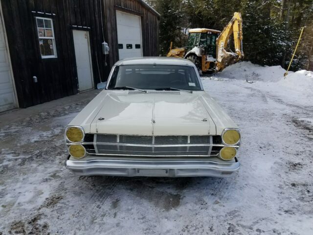 1967 White Ford Fairlane