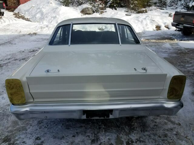 1967 White Ford Fairlane