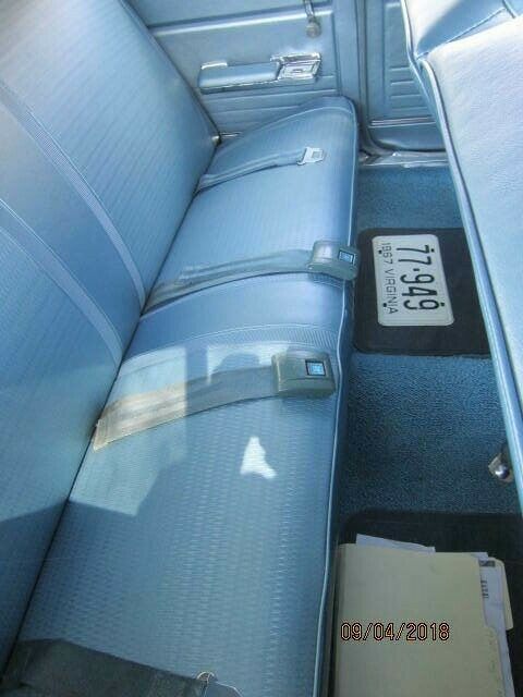 1967 White Chevrolet Nova Coupe