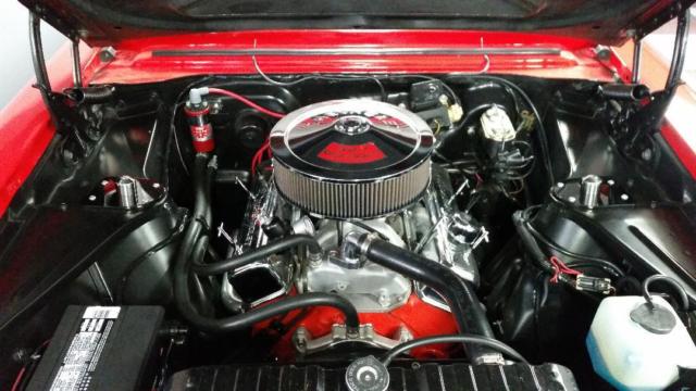 1967 Red Chevrolet Nova Sport Coupe