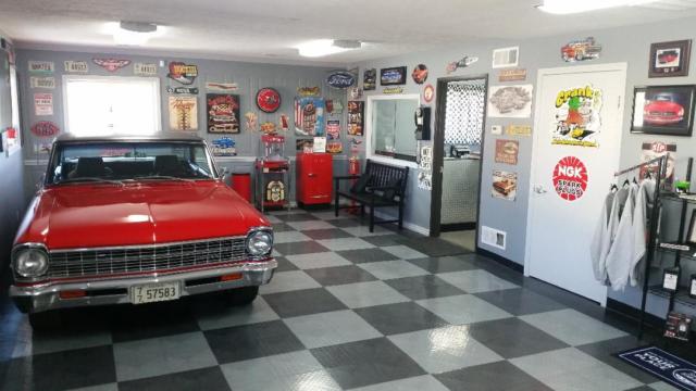 1967 Red Chevrolet Nova Sport Coupe