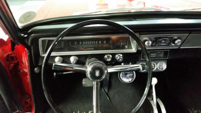 1967 Red Chevrolet Nova Sport Coupe