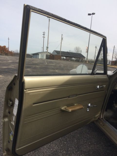 1967 Gold Chevrolet Nova Sedan