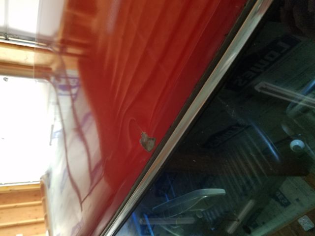 1967 Red Chevrolet Nova Coupe