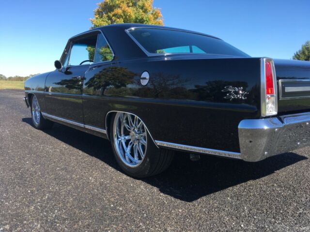 1967 Black Chevrolet Nova Coupe