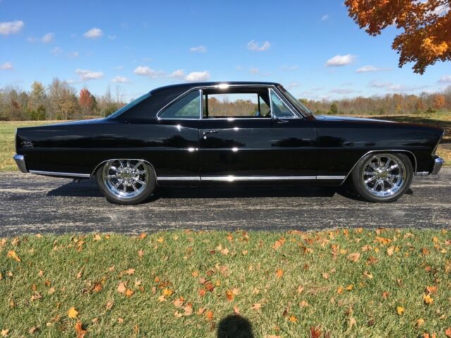 1967 Black Chevrolet Nova Coupe
