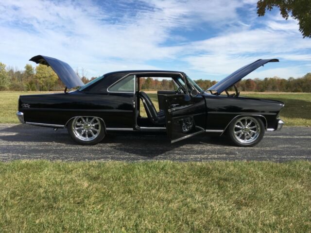 1967 Black Chevrolet Nova Coupe