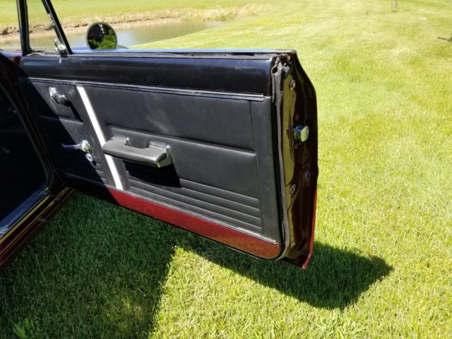 1967 Burgundy Chevrolet Nova Coupe