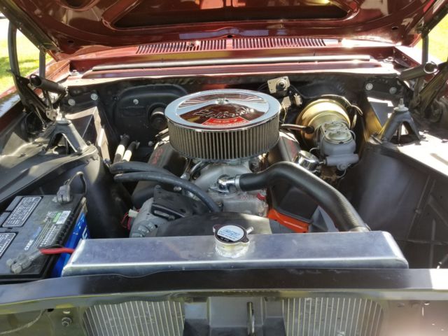 1967 Burgundy Chevrolet Nova Coupe