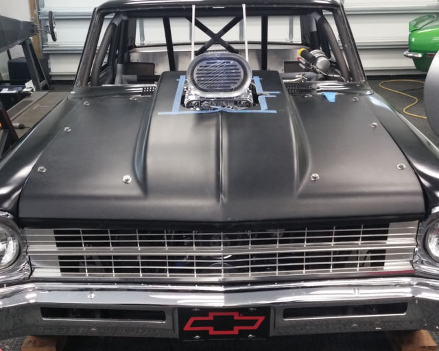 1967 Black Chevrolet Nova