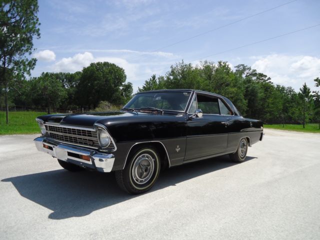 1967 Black Chevrolet Nova