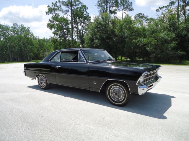 1967 Black Chevrolet Nova
