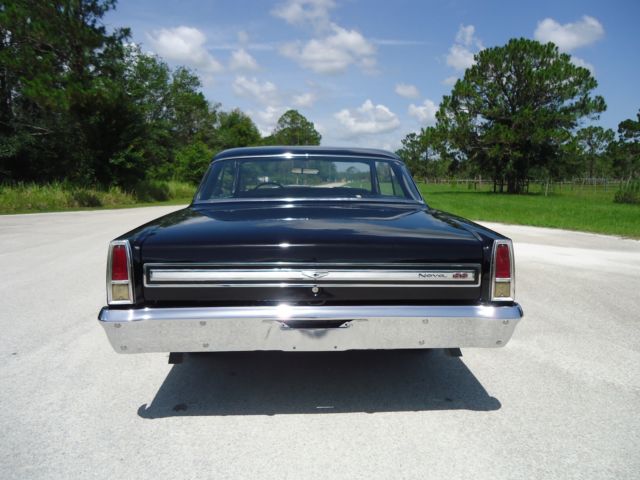 1967 Black Chevrolet Nova