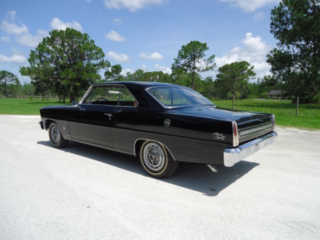 1967 Black Chevrolet Nova