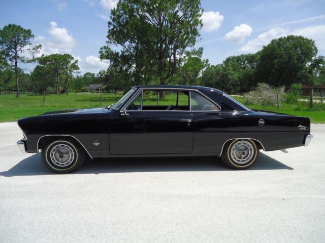 1967 Black Chevrolet Nova