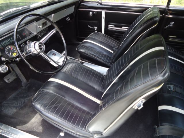 1967 Black Chevrolet Nova