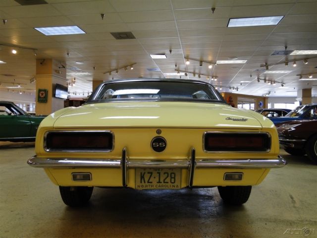 1967 Yellow Chevrolet Camaro