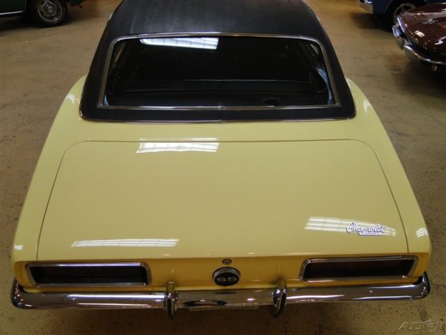 1967 Yellow Chevrolet Camaro