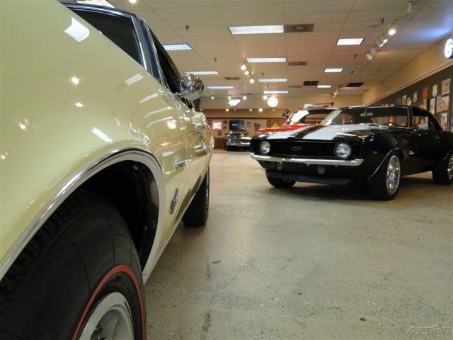 1967 Yellow Chevrolet Camaro