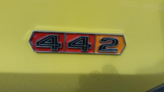 1967 Yellow Oldsmobile 442 Coupe