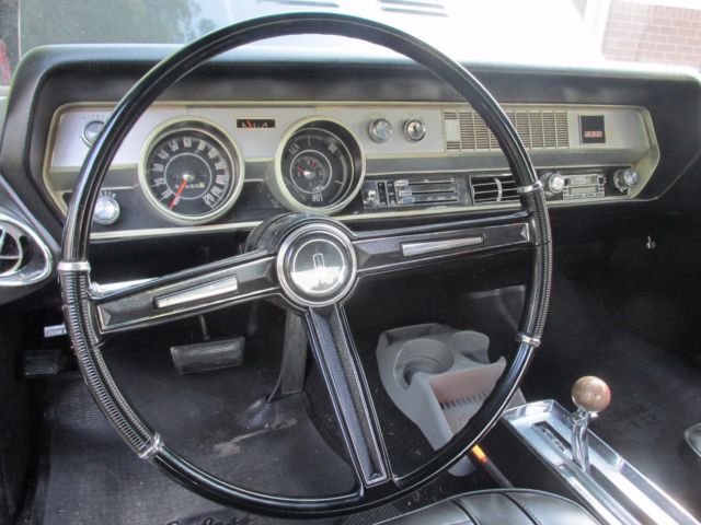 1967 Black Oldsmobile 442 Coupe