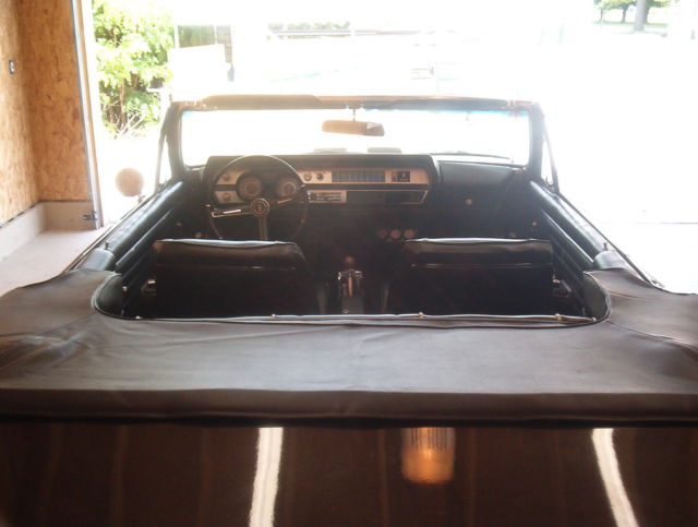 1967 Charcoal Black metal flake Oldsmobile 442 Convertible