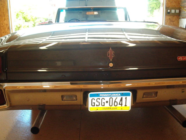 1967 Charcoal Black metal flake Oldsmobile 442 Convertible