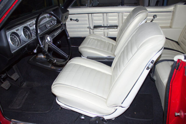 1967 Red Oldsmobile 442 --