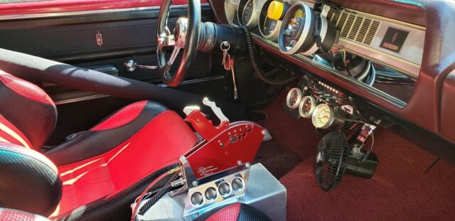 1967 Burgundy Oldsmobile 442 Coupe