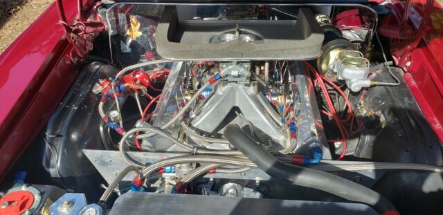 1967 Burgundy Oldsmobile 442 Coupe