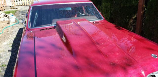 1967 Burgundy Oldsmobile 442 Coupe