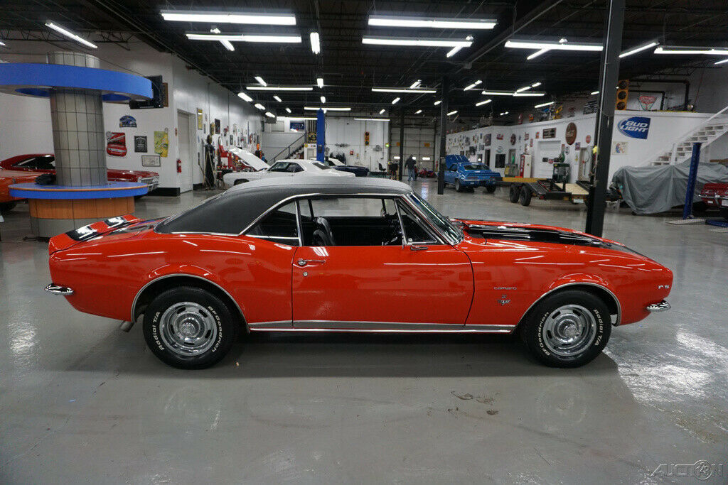 1967 Red Chevrolet Camaro