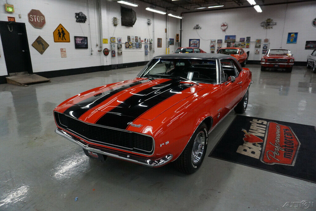1967 Red Chevrolet Camaro