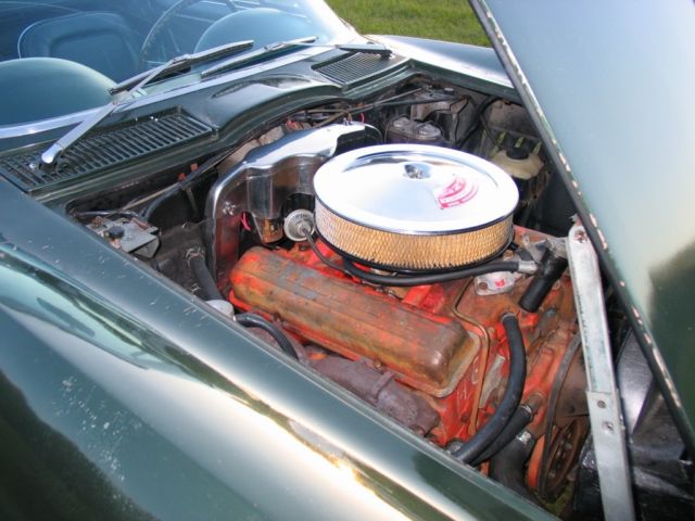1967 Goodwood Green Chevrolet Corvette Convertible