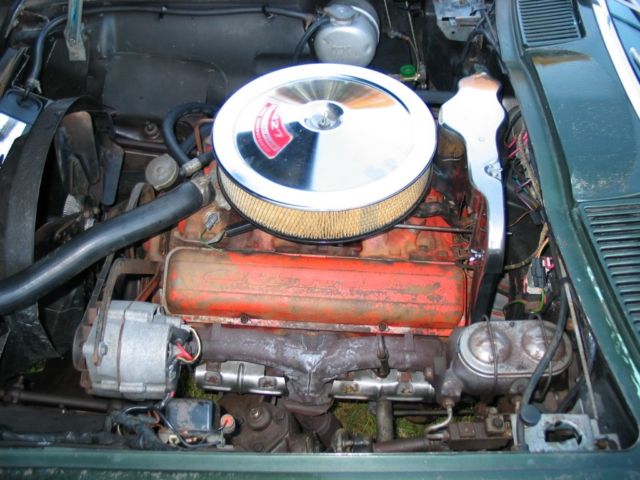 1967 Goodwood Green Chevrolet Corvette Convertible