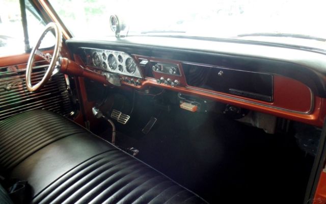 1967 Orange Ford F-100 Pickup Truck