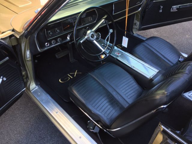 1967 Gold Plymouth GTX Convertible